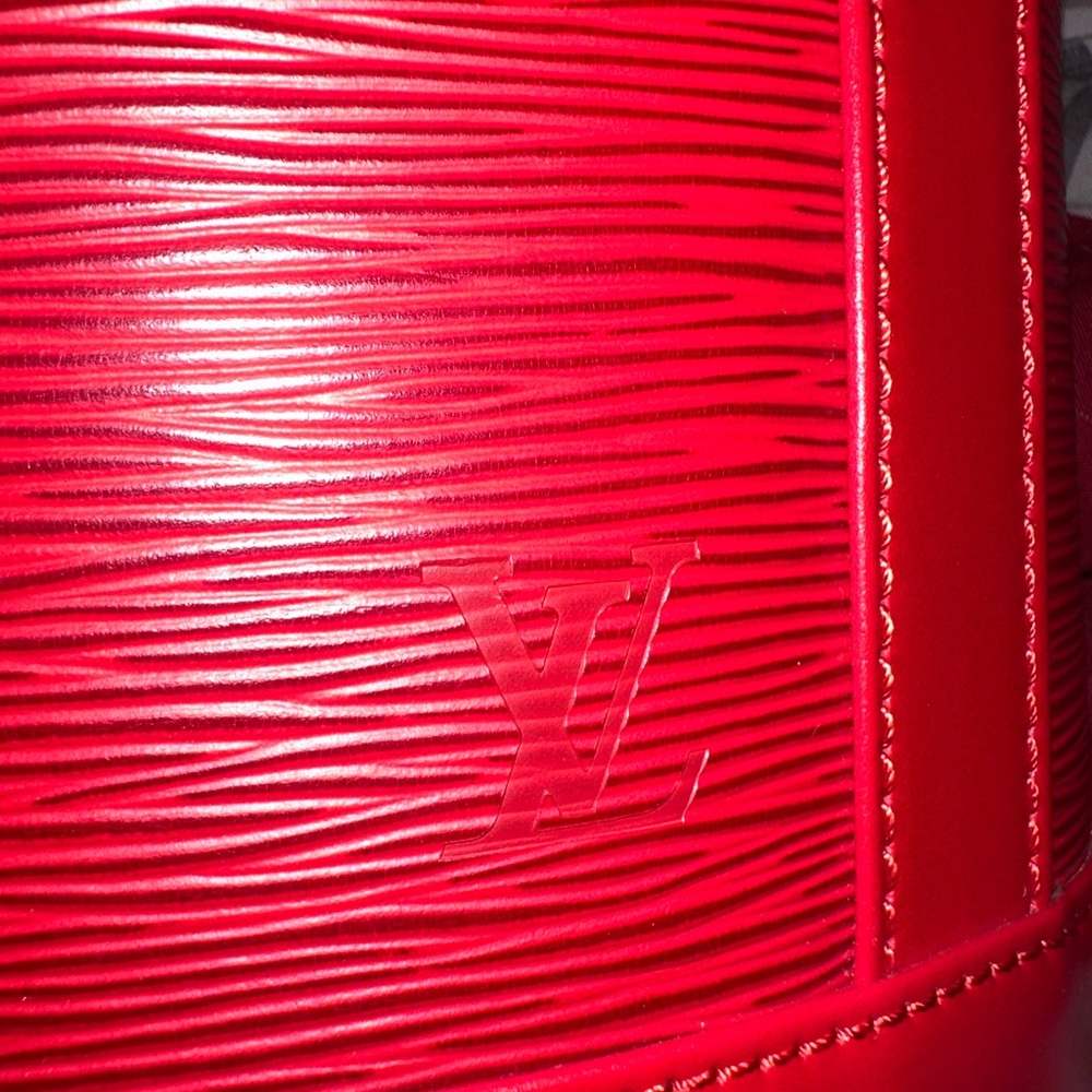 Louis Vuitton Red Epi Leather Bag